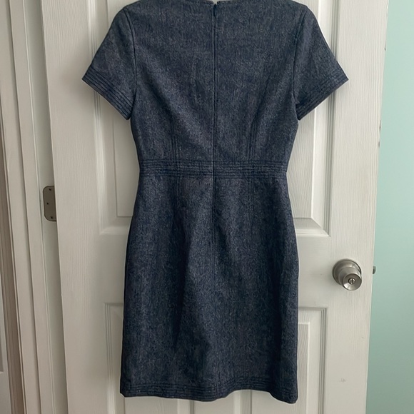 Banana Republic Short Sleeve Wool Sheath Dress - Picture 2 of 3